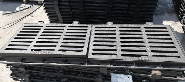 金沙球墨铸铁连体双篦展示